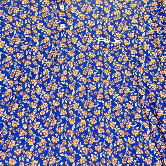 RLX Ralph Lauren Printed Lightweight Airflow Jersey Floral Mens Golf Polo XL - Picture 4 of 11